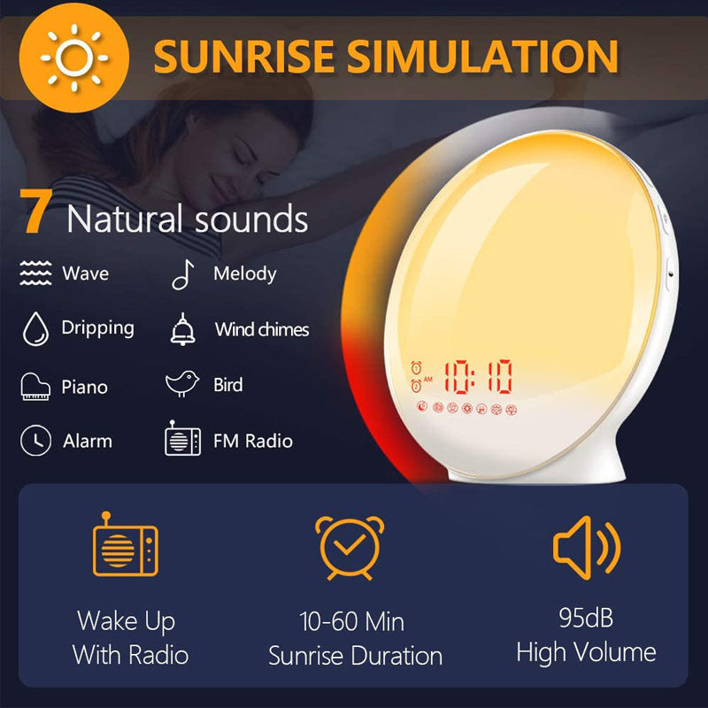 Sunrise Wake-Up Light Clock - RemoKit