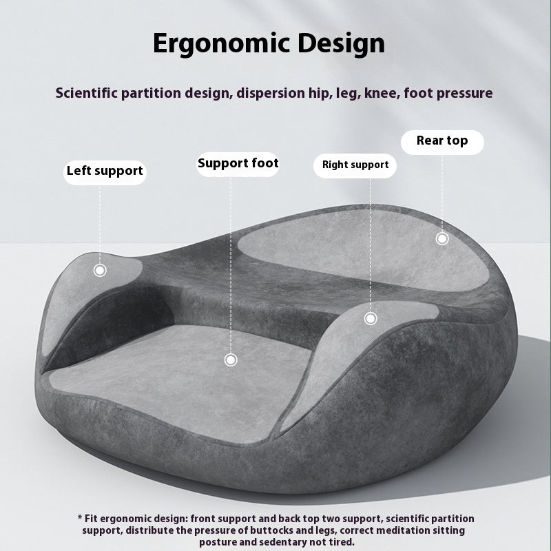 Ergonomic Meditation Yoga Cushion - RemoKit