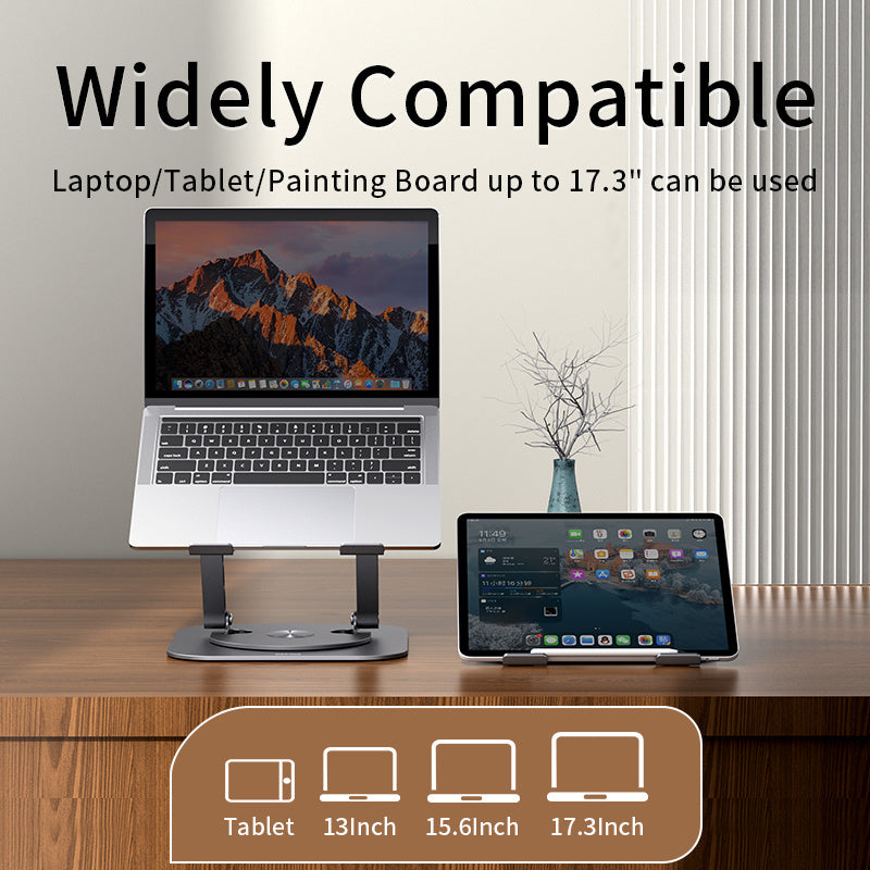 NÖRDIC Pro - 360° Adjustable Aluminum Laptop Stand - RemoKit